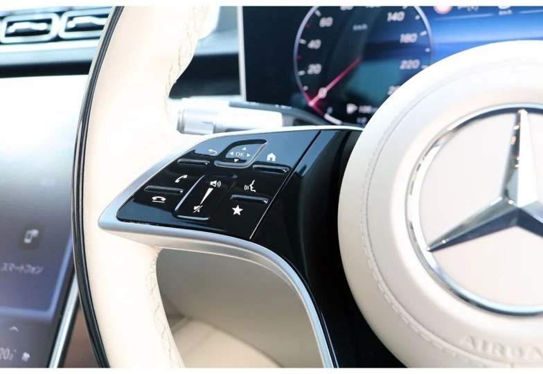 Mercedes S-class White