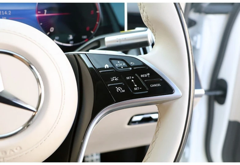 Mercedes S-class White