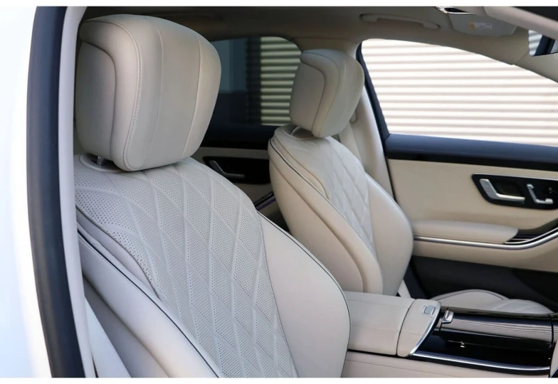 Mercedes S-class White