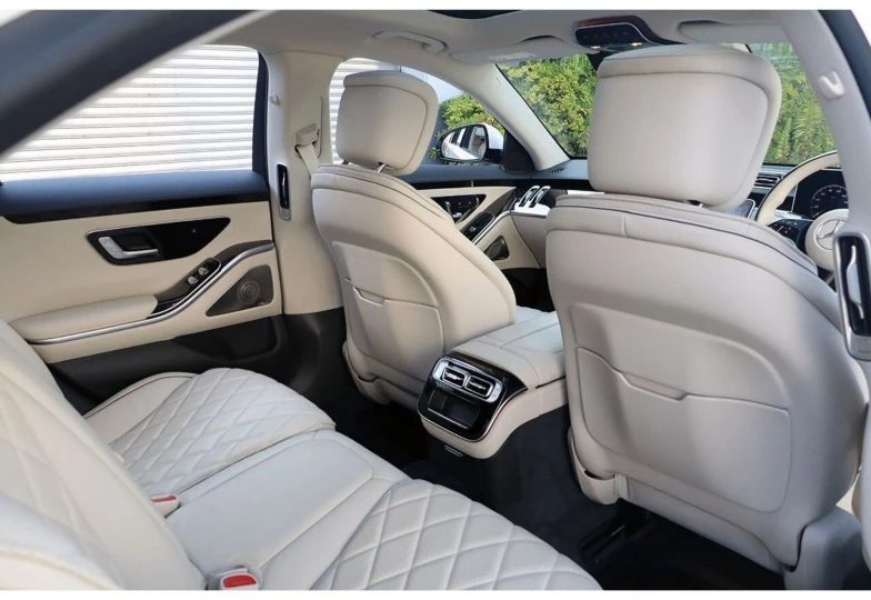 Mercedes S-class White