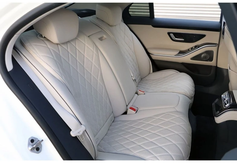 Mercedes S-class White