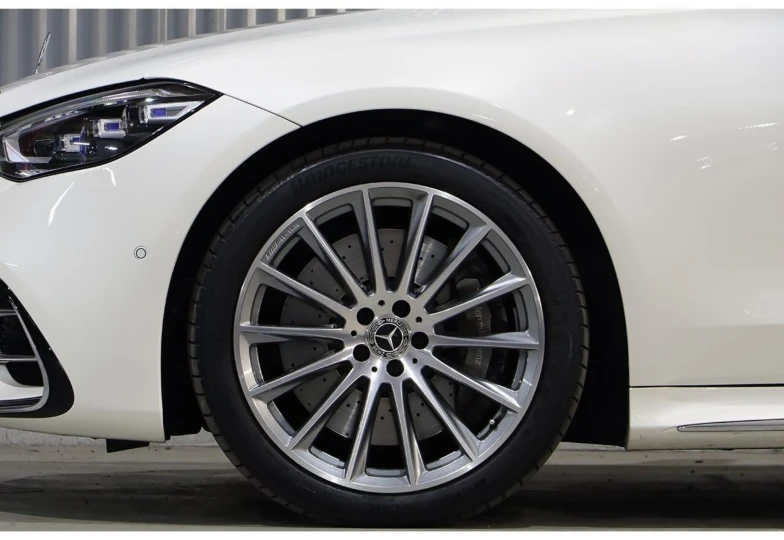 Mercedes S-class White