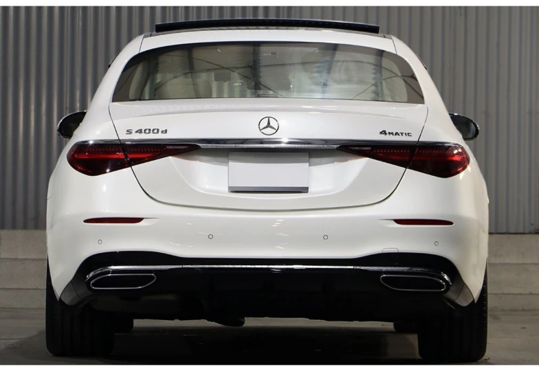 Mercedes S-class White