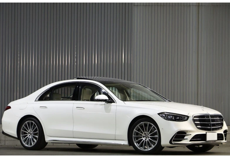 Mercedes S-class White