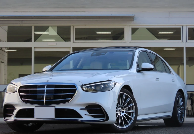 Mercedes S-class White