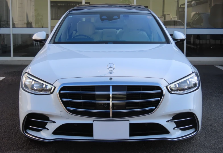 Mercedes S-class White