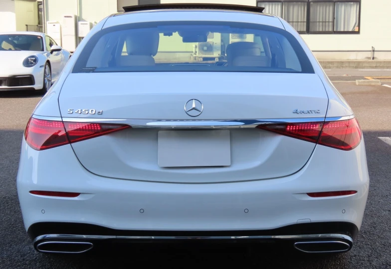 Mercedes S-class White