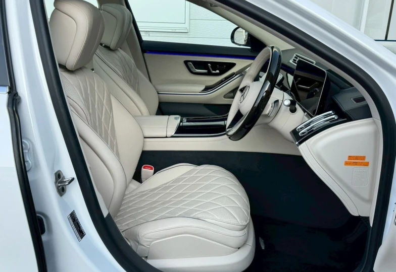 Mercedes S-class White