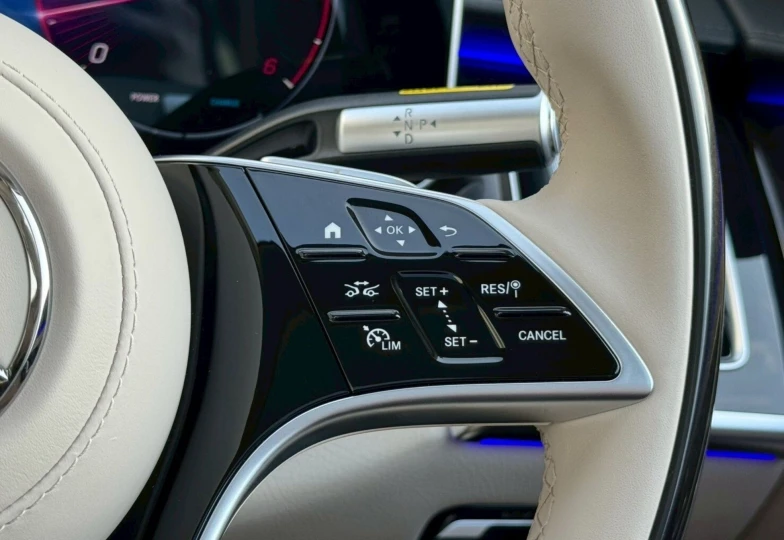 Mercedes S-class White