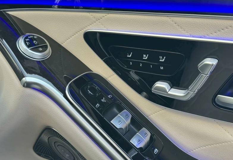 Mercedes S-class White