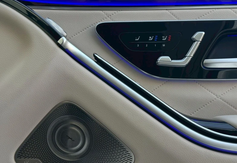 Mercedes S-class White