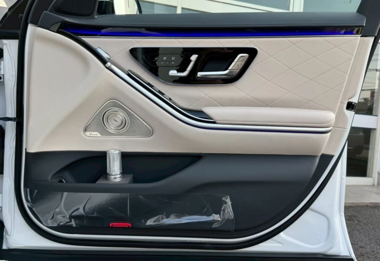 Mercedes S-class White