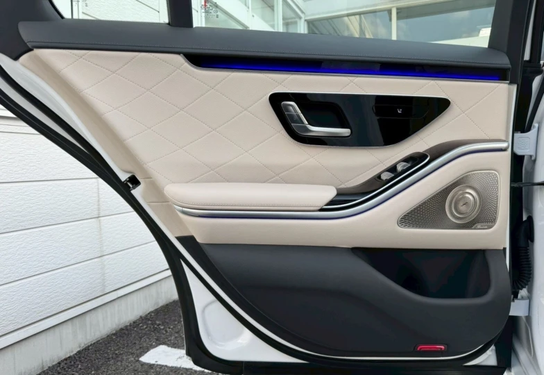 Mercedes S-class White