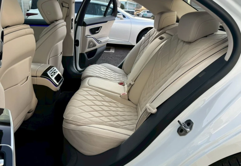 Mercedes S-class White