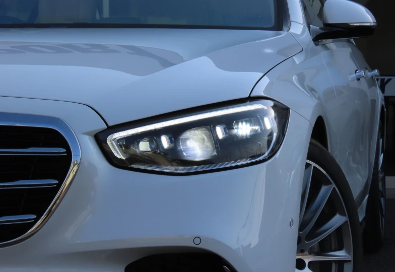 Mercedes S-class White