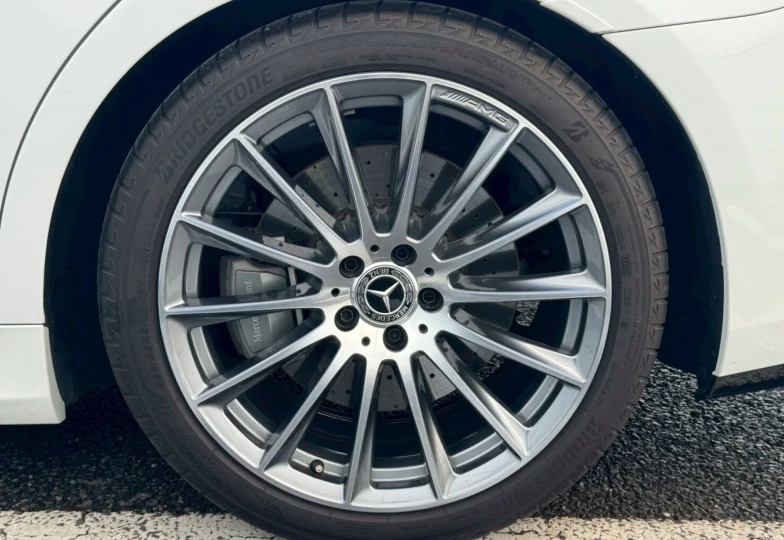 Mercedes S-class White