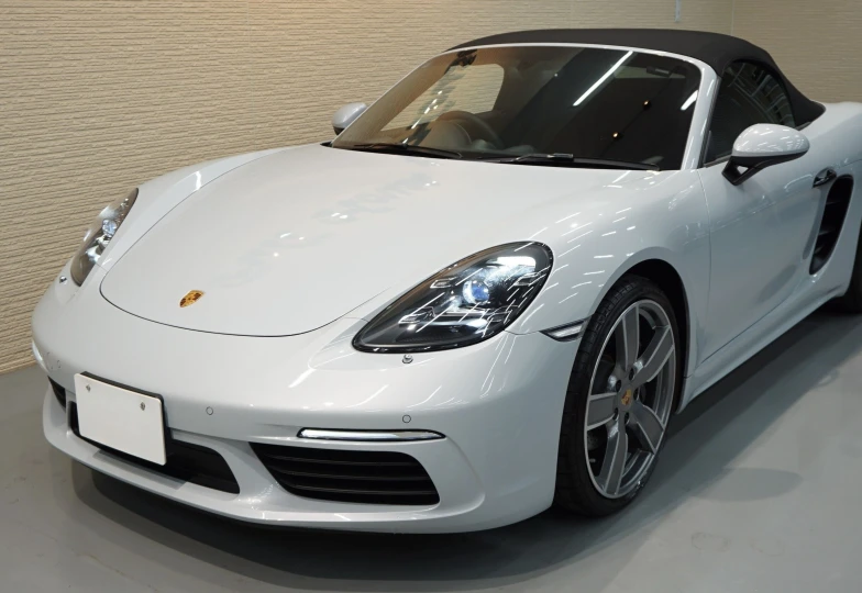 Porsche Boxster White