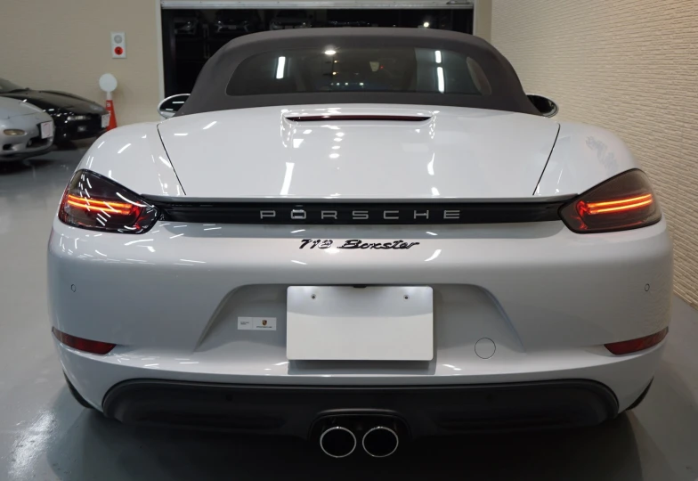 Porsche Boxster White