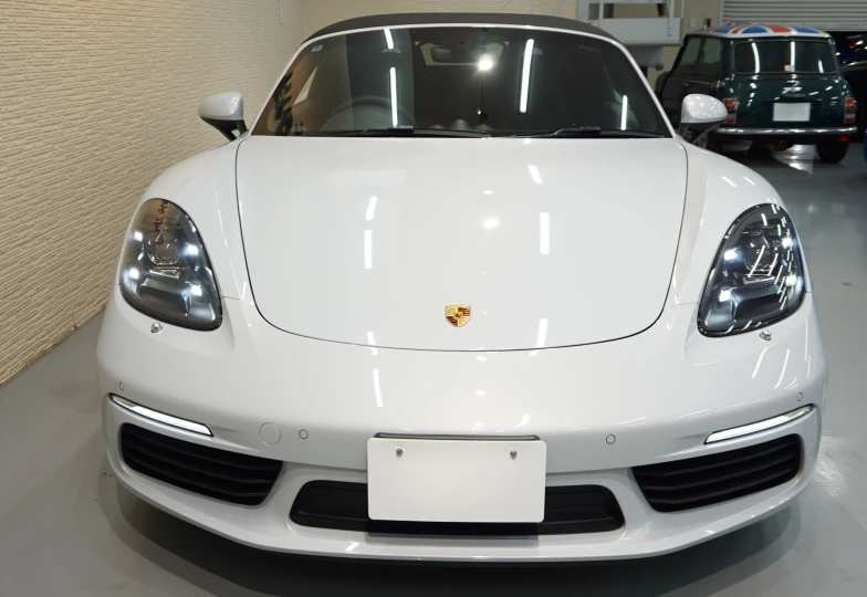 Porsche Boxster White
