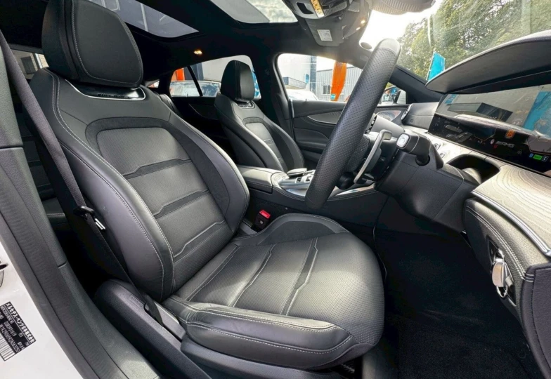 Mercedes AMG GT White