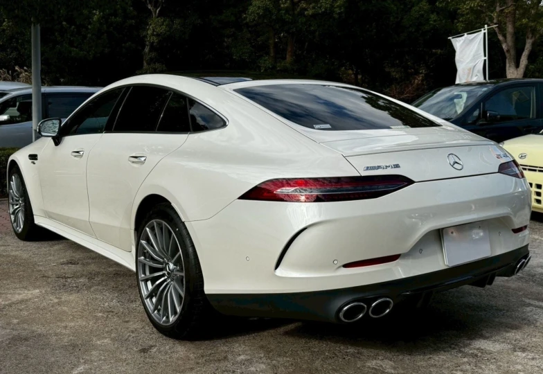 Mercedes AMG GT White