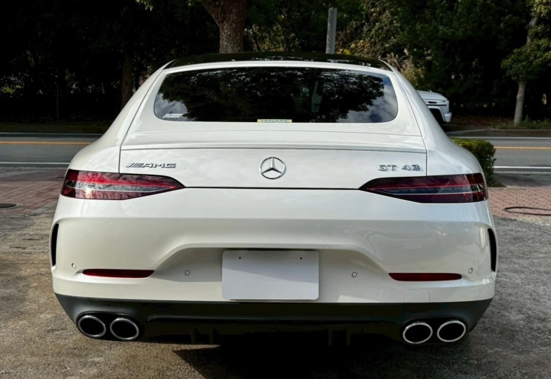 Mercedes AMG GT White