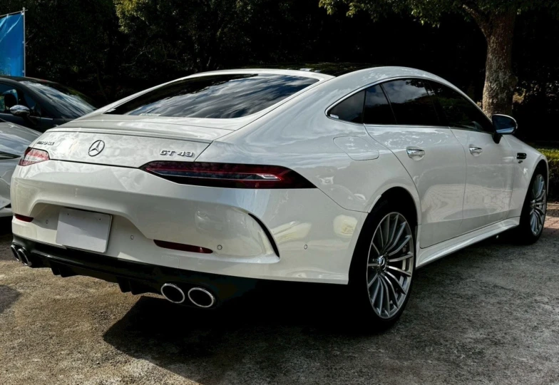Mercedes AMG GT White