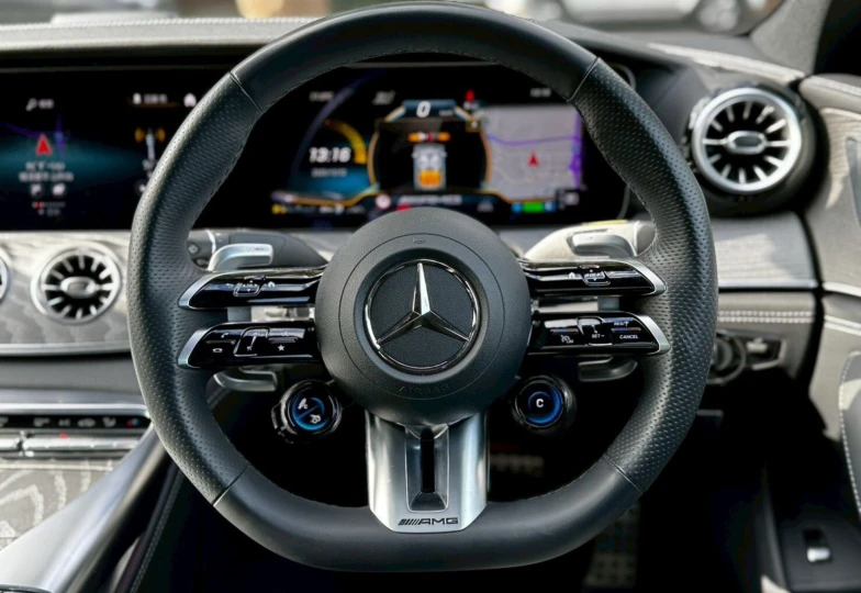 Mercedes AMG GT White