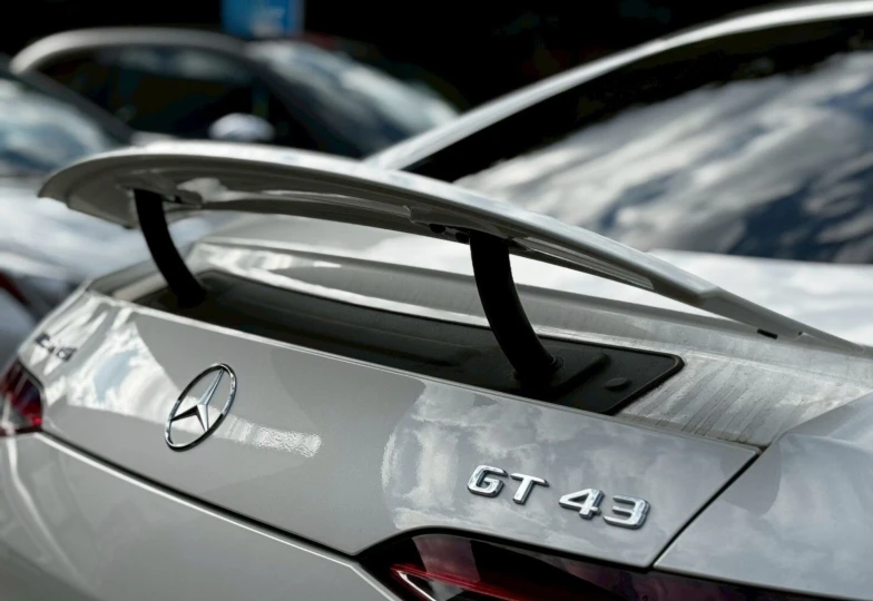 Mercedes AMG GT White