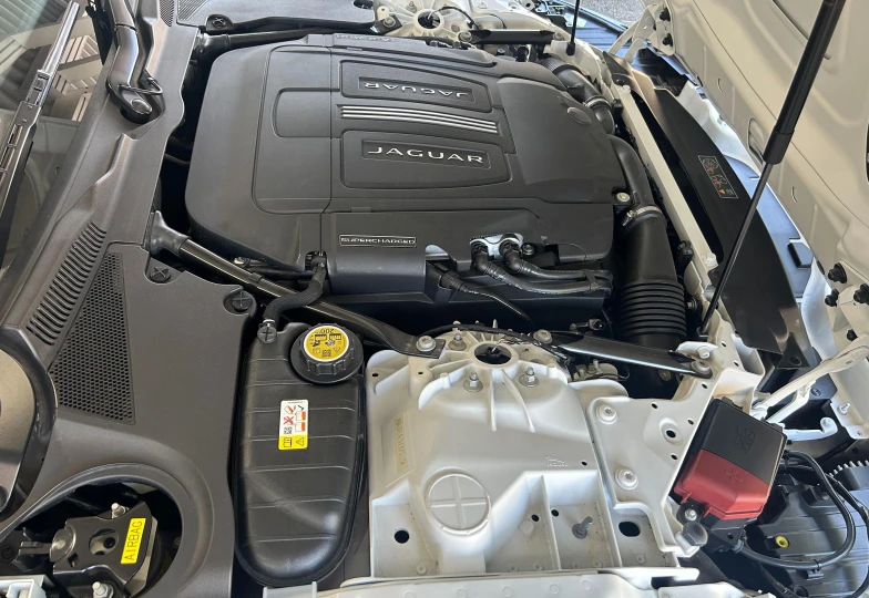 Jaguar F-Type Белый