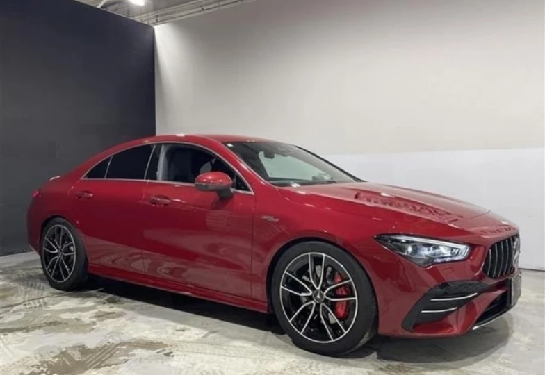 Mercedes CLA-class Red