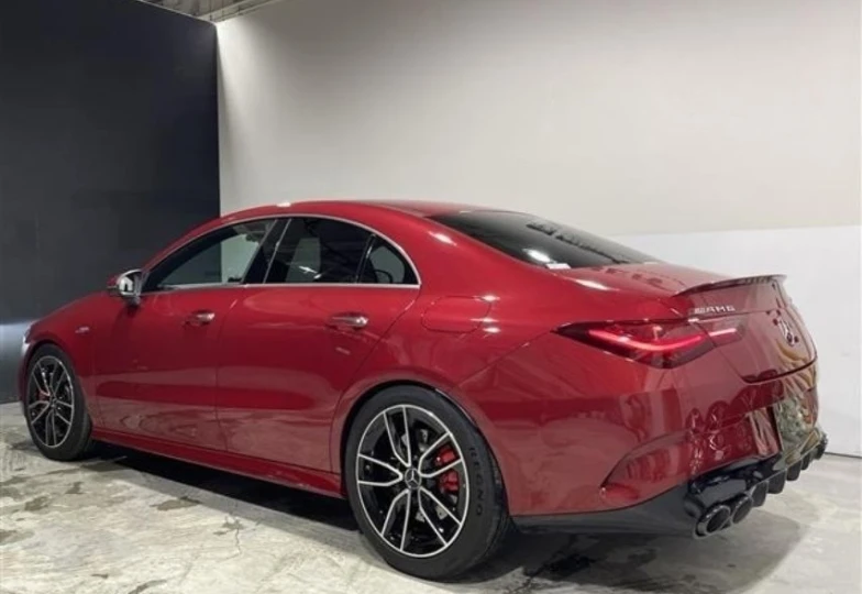 Mercedes CLA-class Red