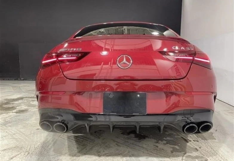 Mercedes CLA-class Red