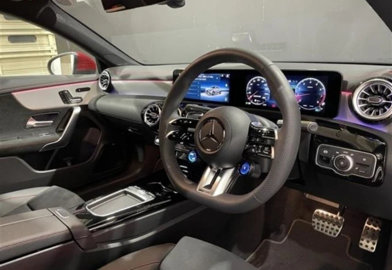 Mercedes CLA-class Red