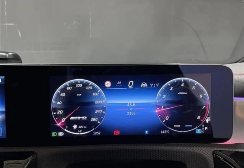 Mercedes CLA-class Red