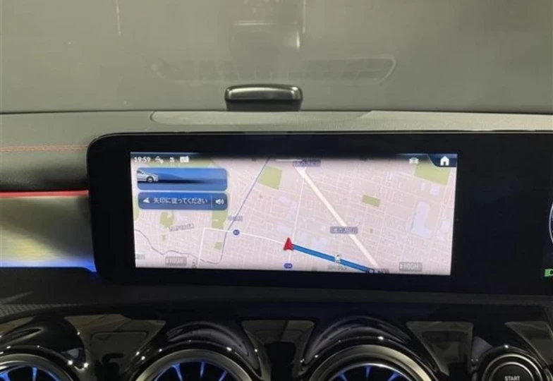 Mercedes CLA-class Red