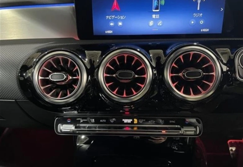 Mercedes CLA-class Red