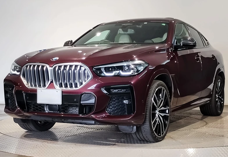 BMW X6 Темно-красный