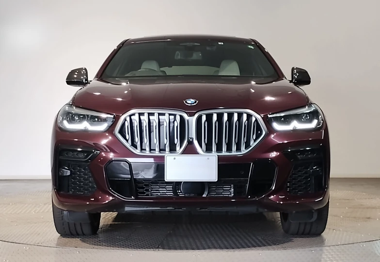 BMW X6 Темно-красный