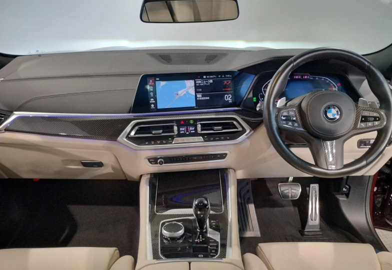 BMW X6 Темно-красный