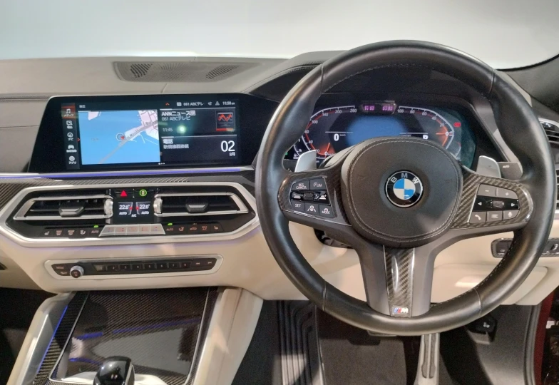 BMW X6 Темно-красный