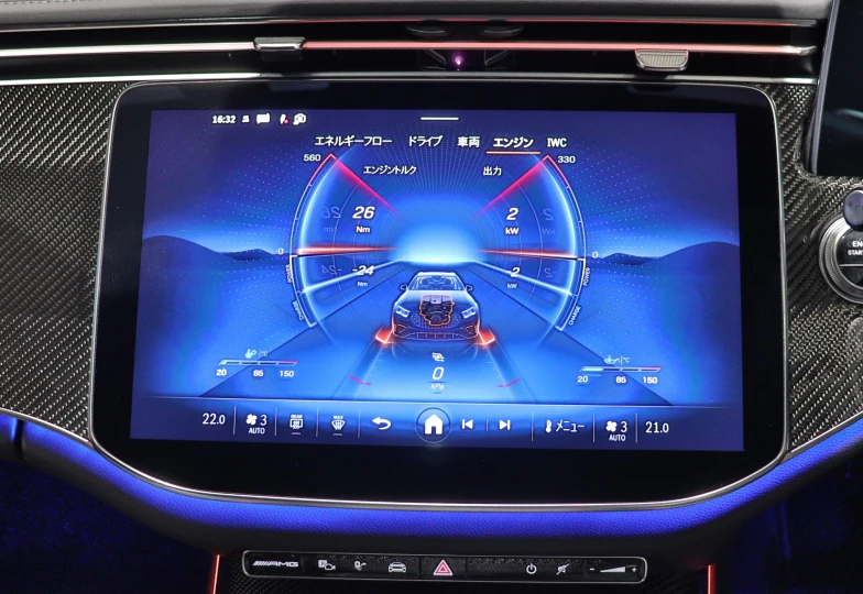 Mercedes E-class Red