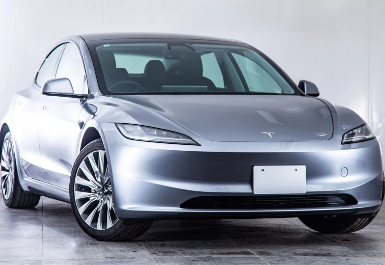 Tesla Model 3 Blue