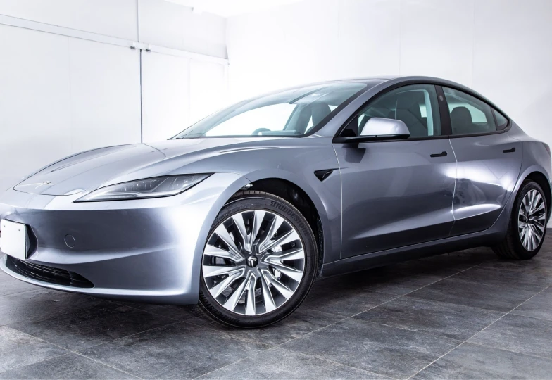 Tesla Model 3 Blue