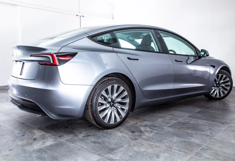 Tesla Model 3 Blue