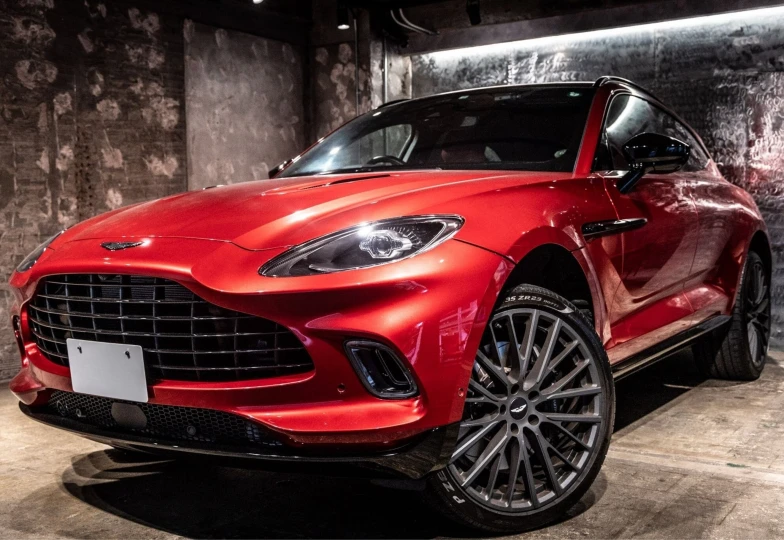 Aston Martin DBX Red