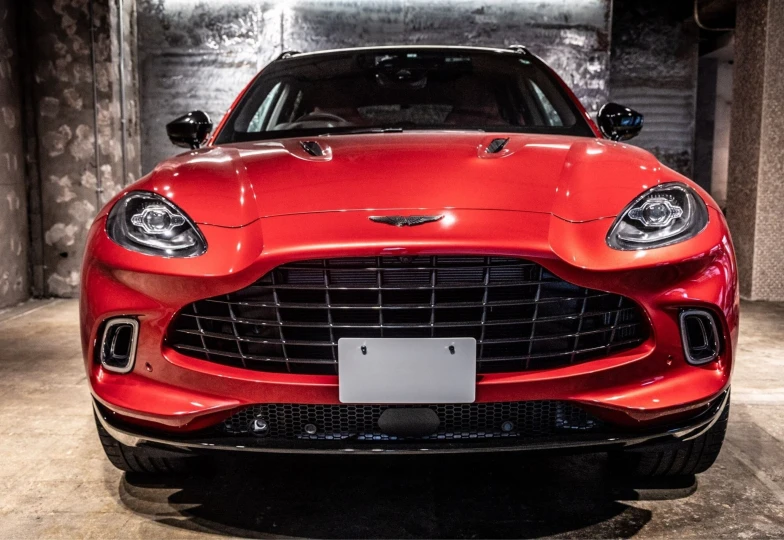 Aston Martin DBX Red