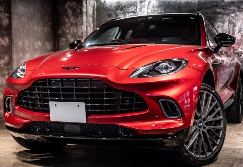 Aston Martin DBX Red