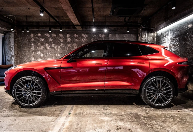 Aston Martin DBX Red
