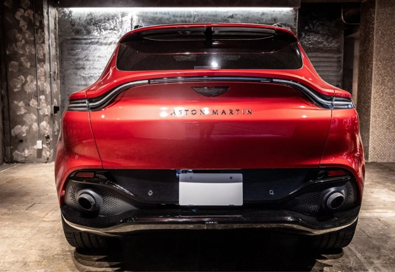 Aston Martin DBX Red